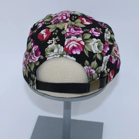 Crown 2 Tone Fashion Floral Baseball Cap - Picture 3 of 7